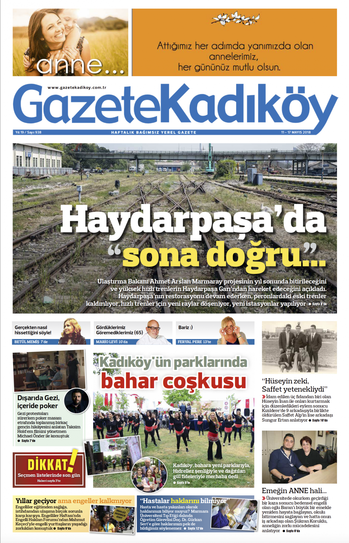 Gazete Kadıköy - 938. SAYI